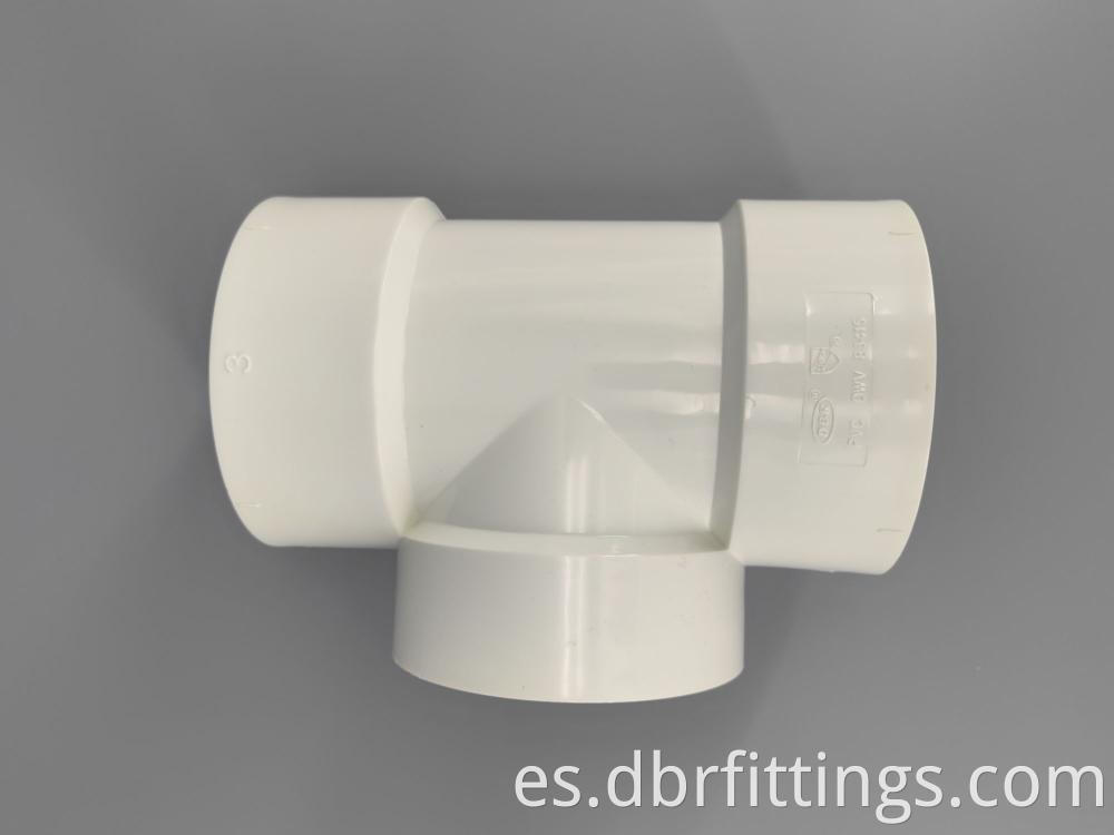 Plumbing projects PVC fittings FLUSH CLEANOUT TEE